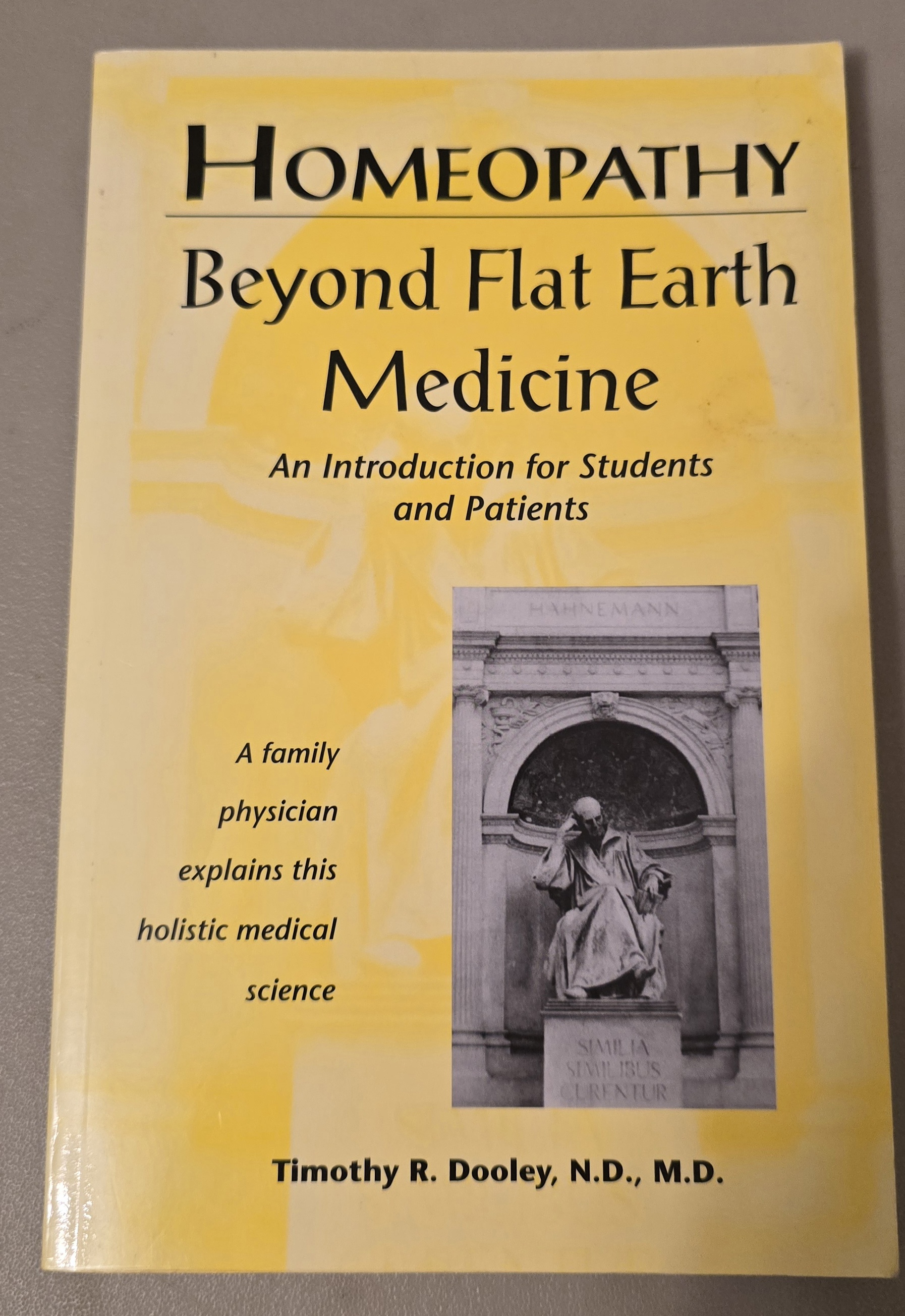 (image for) Homeopathy Beyond Flat Earth Medicine
