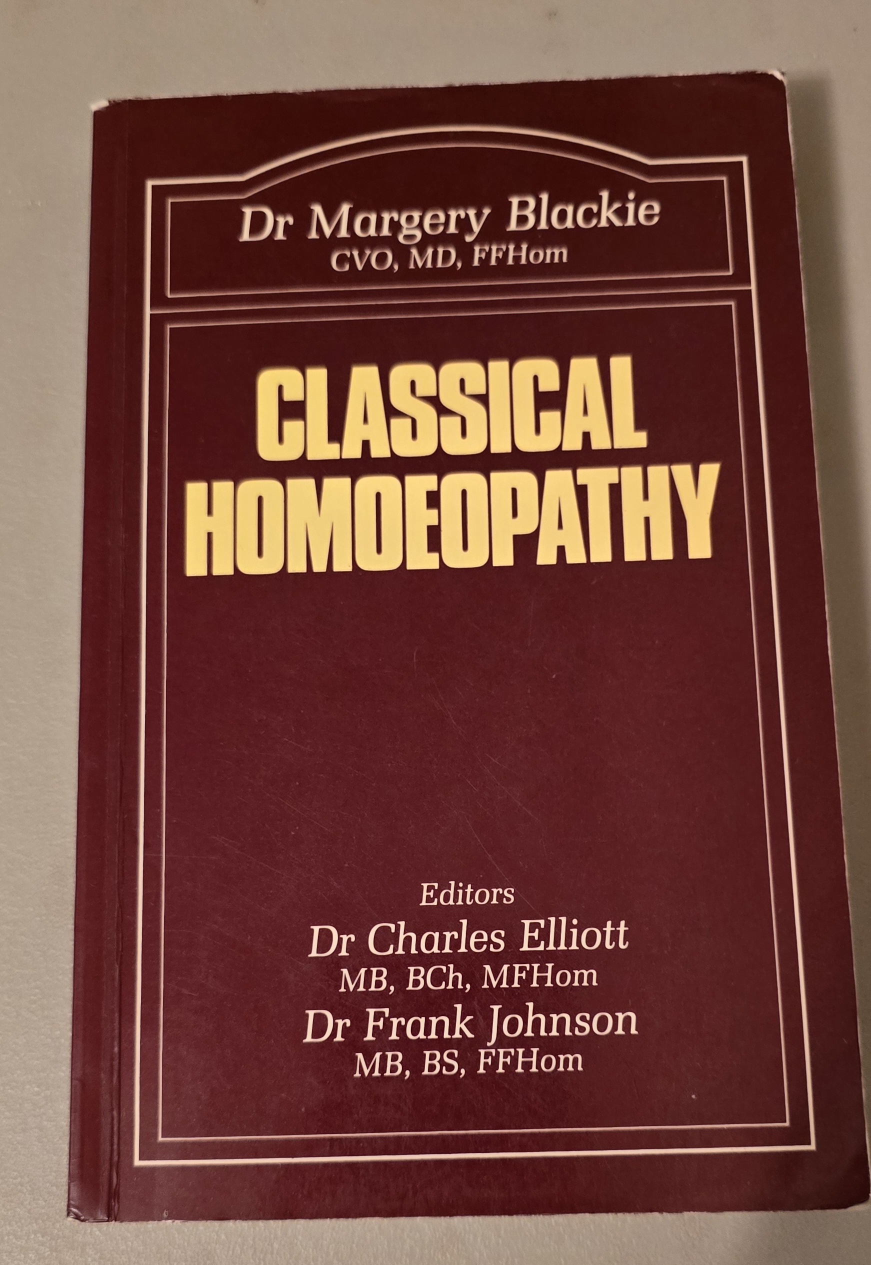 (image for) Classical Homeopathy