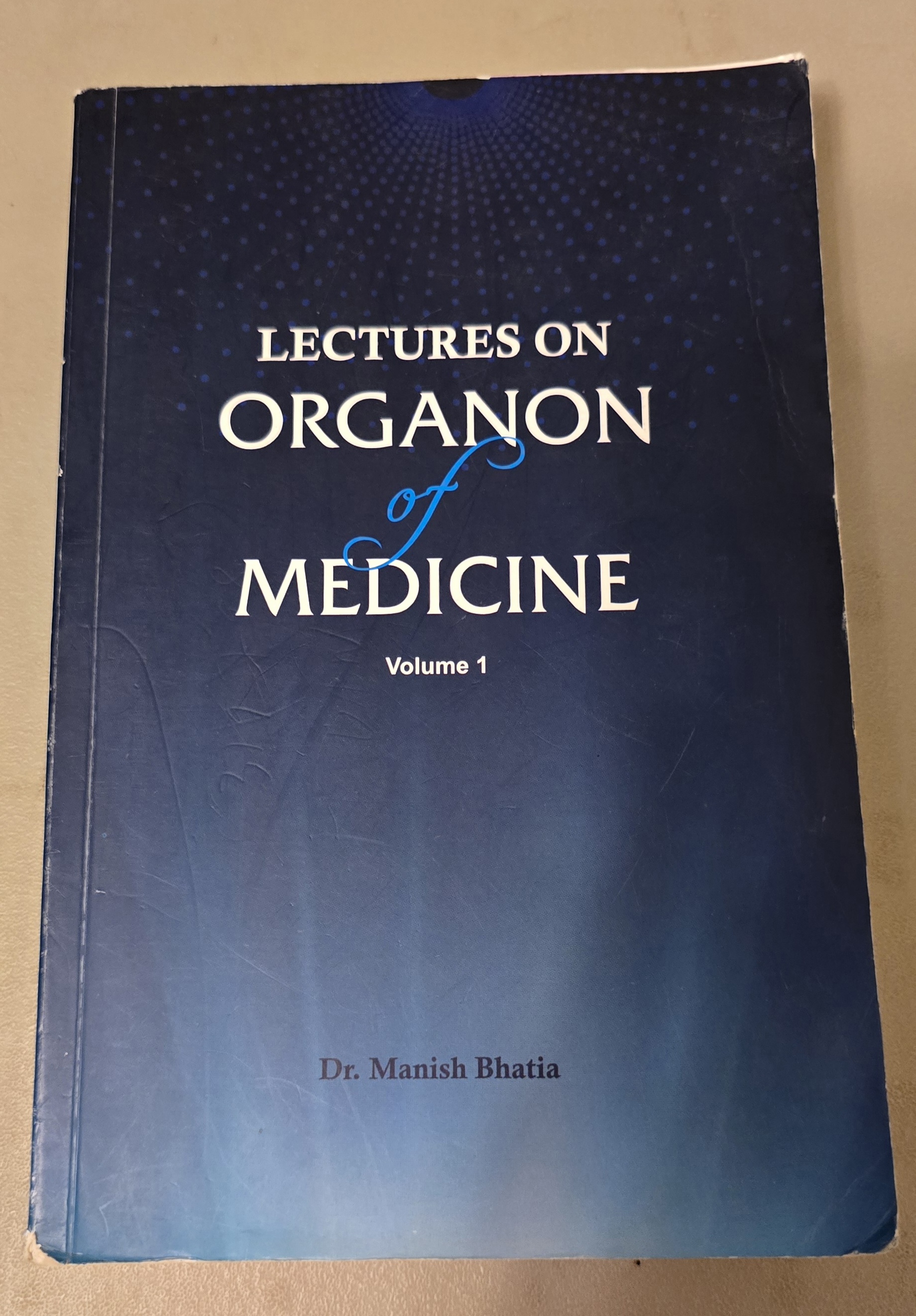 (image for) Lectures on Organon of Medicine, Vol 1