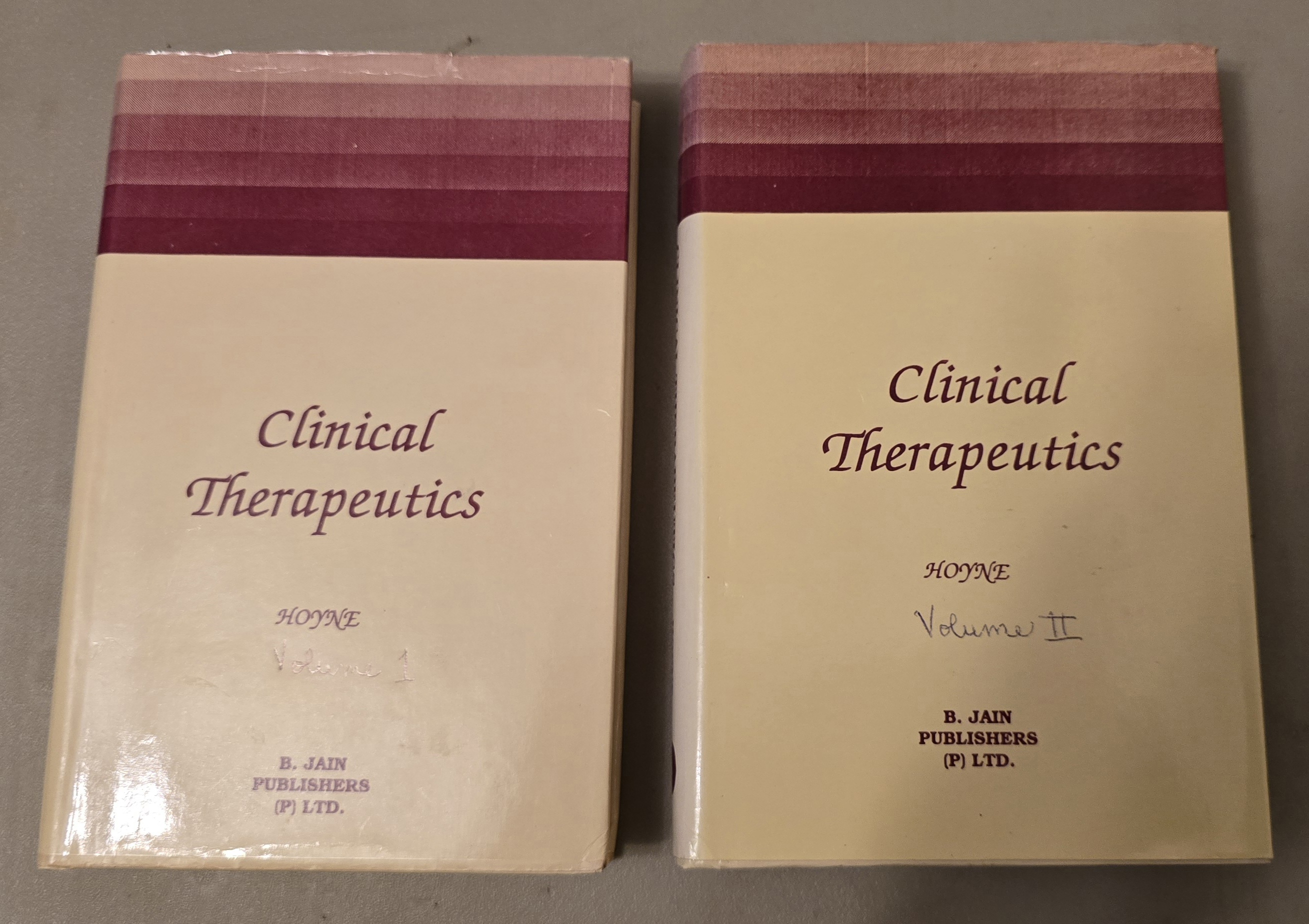 (image for) Clinical Therapeutics, Vol I & II