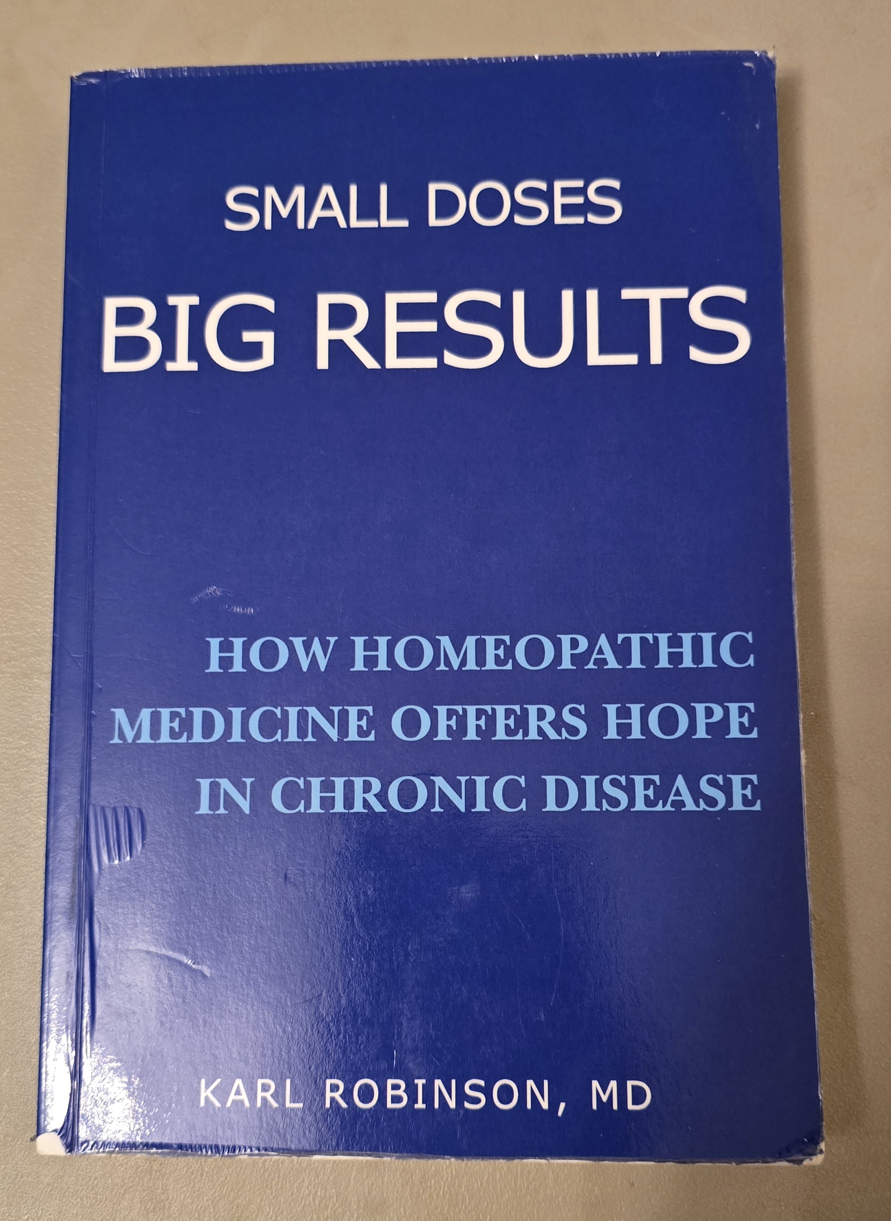 (image for) Small Doses, Big Results