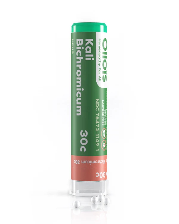 Kali Bichromicum 30C Vegan Organic Kosher, 80 Ct (image for) Kali Bichromicum 30C Vegan Organic Kosher, 80 Ct
