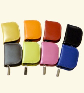 10 vial Mini Case Cowhide Blue (image for) 10 vial Mini Case Cowhide Blue