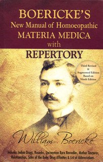 (image for) Boericke's New Manual of Homoeopathic - Materia Medica with Repertory
