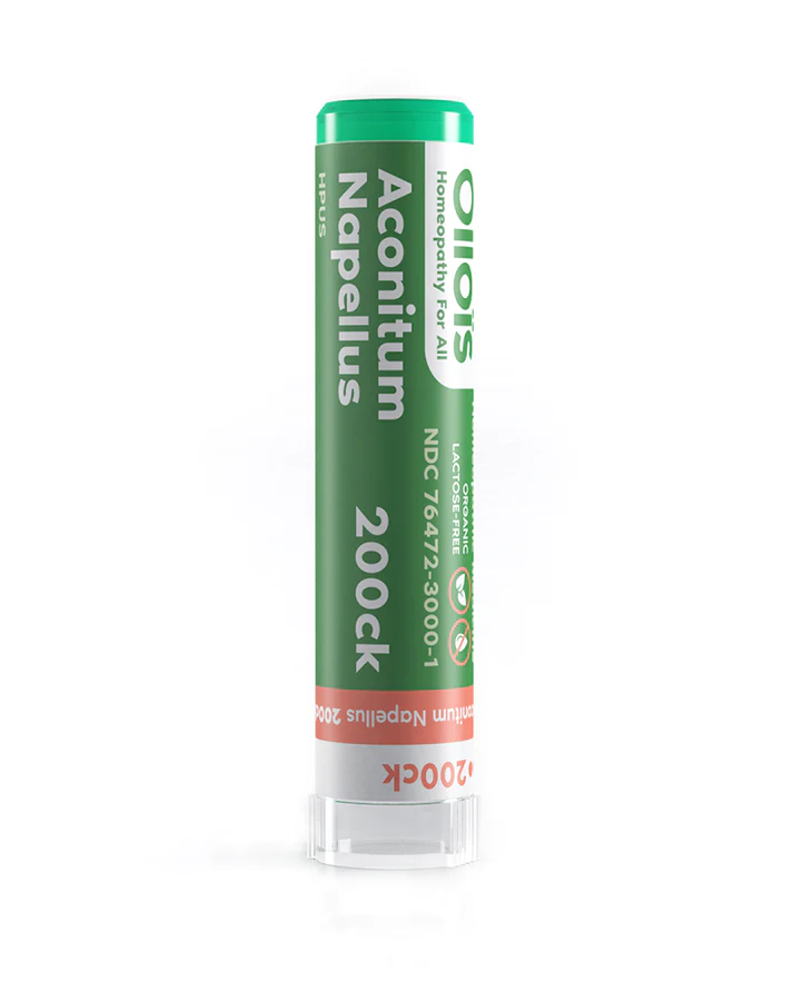 Aconitum Napellus 200CK Vegan Organic Kosher, 80 Ct (image for) Aconitum Napellus 200CK Vegan Organic Kosher, 80 Ct